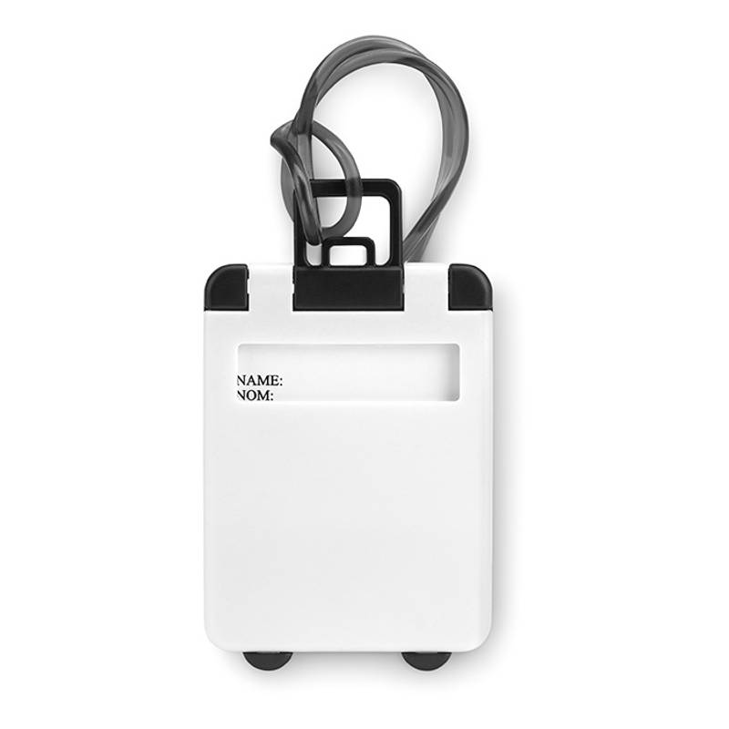 Plastová menovka, biela Plastová menovka, biela